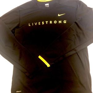 Black Nike long sleeve slim fit medium